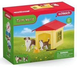 SCHLEICH Zestaw figurek Przytulna buda dla psa 42573