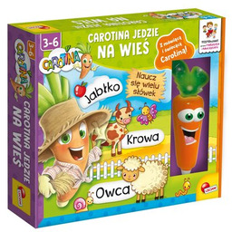 LISCIANI Zabawka edukacyjna Carotina jedzie na wieś Zyskaj