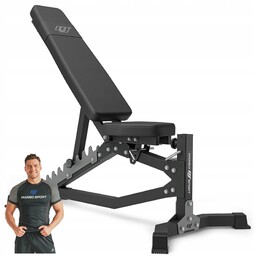 Ławka treningowa regulowana do ćwiczeń siłownia stalowa Marbo