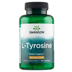 SWANSON Aminokwasy L-tyrozyna (100 kapsułek)