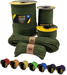 Brotree Paracord 4mm 100M 9 żyłek 100% nylonowa