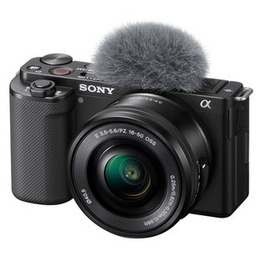 SONY Aparat bezlusterkowy ZV-E10LBD (ZVE10LBDI.EU) Czarny, 24.2Mpix, UHD