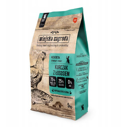 Sucha karma dla kota, Wiejska Zagroda Kurczak Łosoś