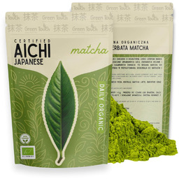 Herbata matcha japońska Aichi Codzienna 100 g certyfikowana