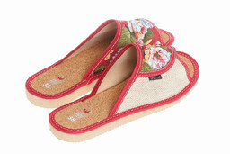 Wójciak Podhale damskie kapcie domowe laczki skóra naturalna