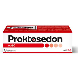 Proktosedon maść, 15 g - lek na hemoroidy