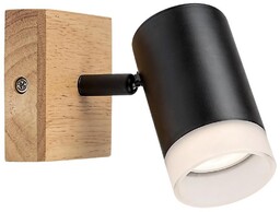 RABALUX 73121 Toras Spot IP20 dąb GU10 1X