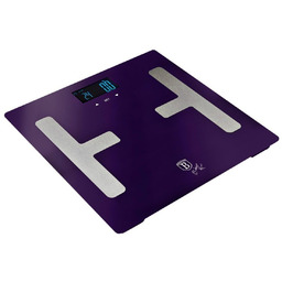 Waga łazienkowa BERLINGER HAUS Bodyfat Max Purple Metallic