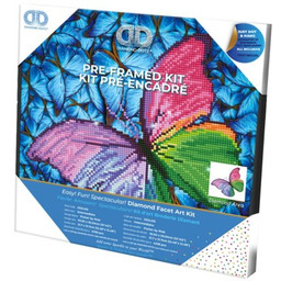 DIAMOND DOTZ Zestaw kreatywny Adults Flutter By Pink