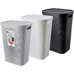 Kosze z pokrywą Curver Infinity 60L mix kolorów,