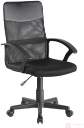 Fotel obrotowy QZY-68 Czarny