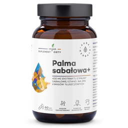 Palma sabałowa 400 mg, Aura Herbals, 60 kapsułek