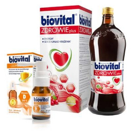 Zestaw Biovital Zdrowie Plus, 1 l + Biovital