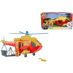 Simba 109252576038 Strażak Sam Wallaby II duży helikopter