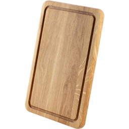 Prostokątna, dębowa deska do krojenia 30 x 20