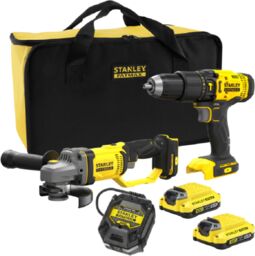 Stanley SFMCK471D2S - Zestaw combo - wiertarko-wkrętarka SFMCD700