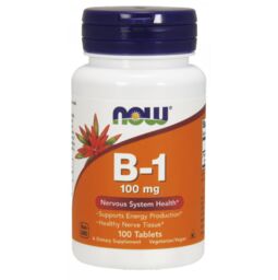 Witamina B1 - Vitamin B-1 Thiamine, Now Foods,
