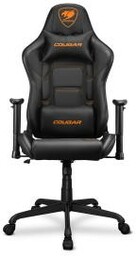 Cougar Armor Elite Black Gamingowy do 120kg Skóra