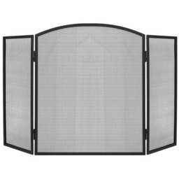 Parawan kominkowy PK013 118 x 76 cm czarny