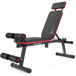 Hop-Sport, Ławka treningowa, HS-2040HB składana, czarny