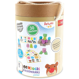 Trefl - O!Klocki - Pasowanki Junior, Bobaski