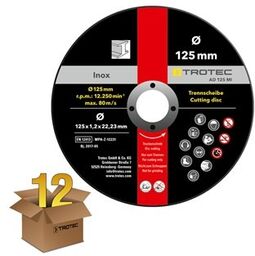 Trotec Tarcza tnąca metal INOX AD 125 MI