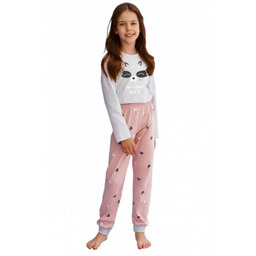 Piżama dziewczęca Taro Suzan 2585 szara