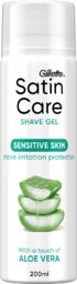 Gillette Satin Care, żel do golenia, Sensitive Skin,