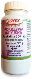 Pokrzywa indyjska (forskolina 300 mg) - 60 kaps.
