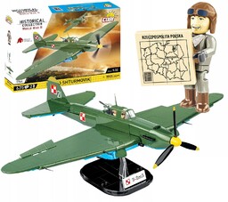 Klocki Cobi 5744 Samolot IL-2M3 Shturmovik 625 El