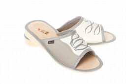 Wójciak Podhale damskie kapcie skóra naturalna domowe laczki