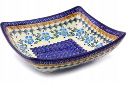 Miska kwadratowa 20 cm Ceramika Bolesławiec