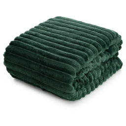 Koc flano wytłaczany w pasy K168-01