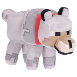 Pluszak Minecraft - Wolf (26 cm)