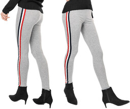 Legginsy z Lampasami Getry Damskie Rurki 5001 XL/3