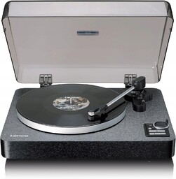 Gramofon LBTA-165BK Aux Bluetooth Jakość Igła Audio-technica