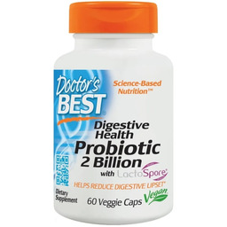 Digestive Health Probiotic 2 Billion with LactoSpore, Doctor''s
