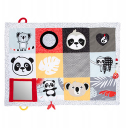 Canpol Mata Sensoryczna Edukacyjna Z Lustrkiem Tummy Time