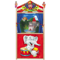 YWA- Teatr Drewniany XL TACHAN Lalek, Wielobarwny (749T00541)