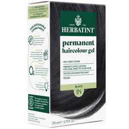 Herbatint Trwała Ziołowa farba do włosów 1N Czarny