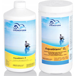 Aktywny Tlen Aquablanc A+O2 2x1kg Chemia Basen Jacuzzi