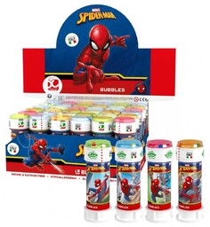 Bańki mydlane display 36 szt 60 ml Spiderman