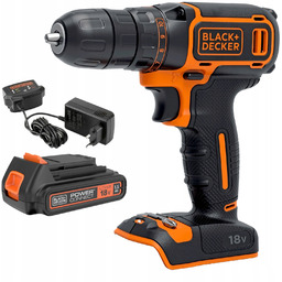 Wiertarko Wkrętarka 18V 1,5Ah 30Nm ład Black Decker