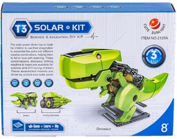 DLA DZIECI ZABAWKA 3W1SOLARNA ROBOT POJAZD