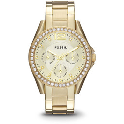 Zegarek Fossil Riley ES3203 Złoty