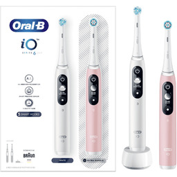 Oral-B iO Series 6 Duo biały/różowy