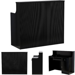 Recepcja fryzjerska lakierowana Crafti 120 cm kosmetyczna