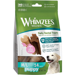 WHIMZEES Puppy Stix M/L, 14 Sztuk Rozmiar M/L,