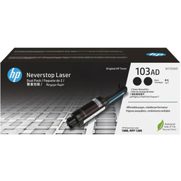 Tonery Oryginalne Hp 103A (W1103AD) dwupak Czarny (Black)