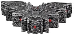 "Carpe Noctem" Nietoperz - otwierana szkatułka 17cm